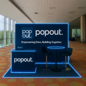 Stand Portátil Desarmable Single Luz Led